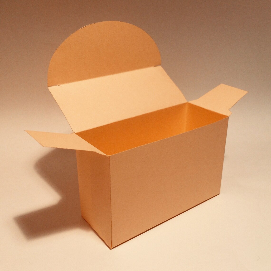 Rectangle Gift Box Template Rectangular Gift Box Rectangle Etsy