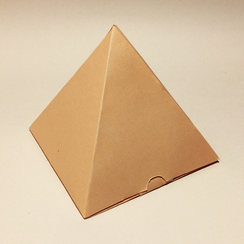 Pyramid box template pyramid shaped box pyramid gift box Etsy Pyramid box template pyramid shaped box pyramid gift box Etsy