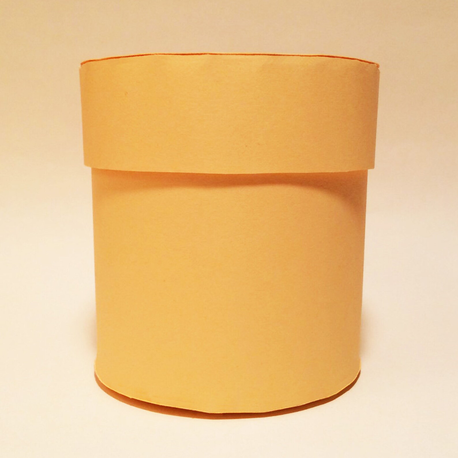 Round box with lid template round gift box with lid hat box Etsy