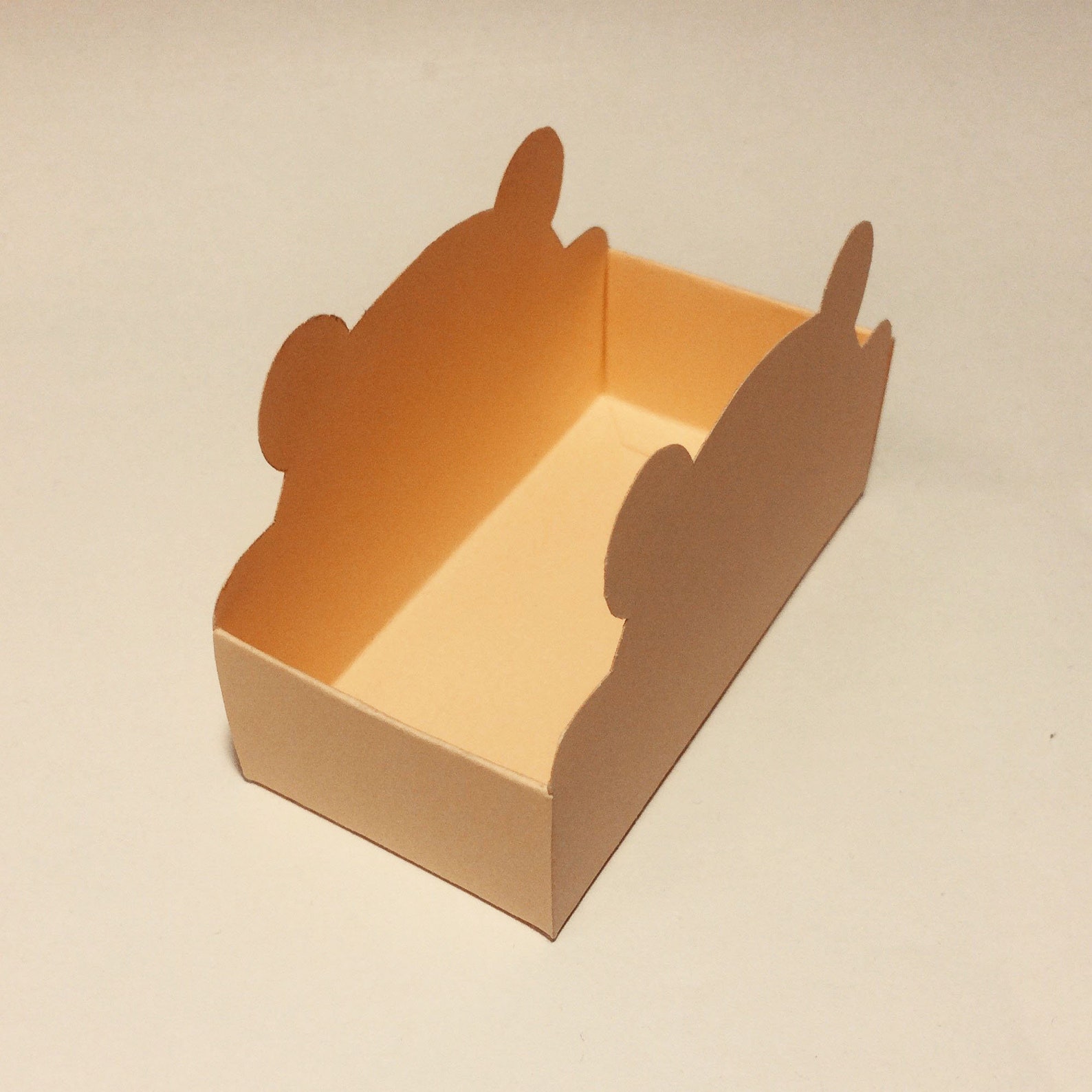 Bear box template teddy bear box bear tray bear shaped box | Etsy