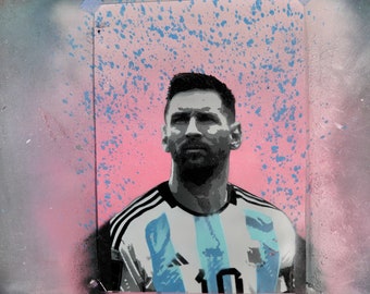 Plantilla de 7 capas de Lionel Messi