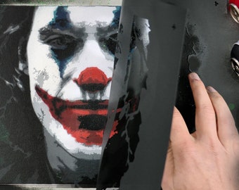Joker Multi Layer 9 Layer Realistic Stencil