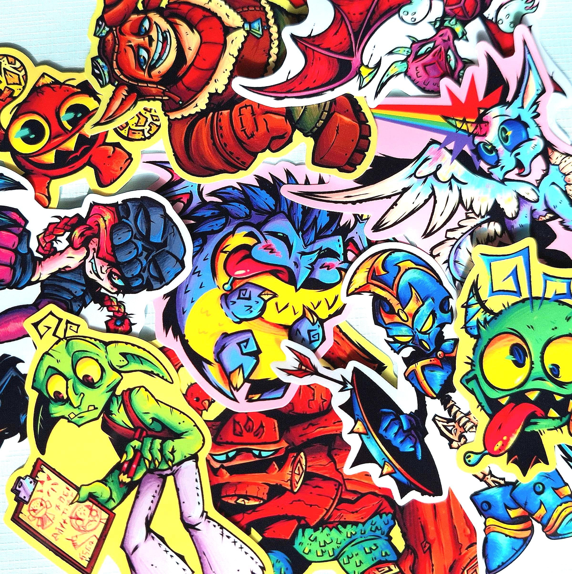 SKYLANDERS STICKERS!! [set TWO] (10 Piece Set!) - Etsy