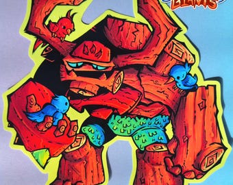 TREE REX- Skylanders GIANT Sticker! (1 Piece!) [Large 13.5cm]