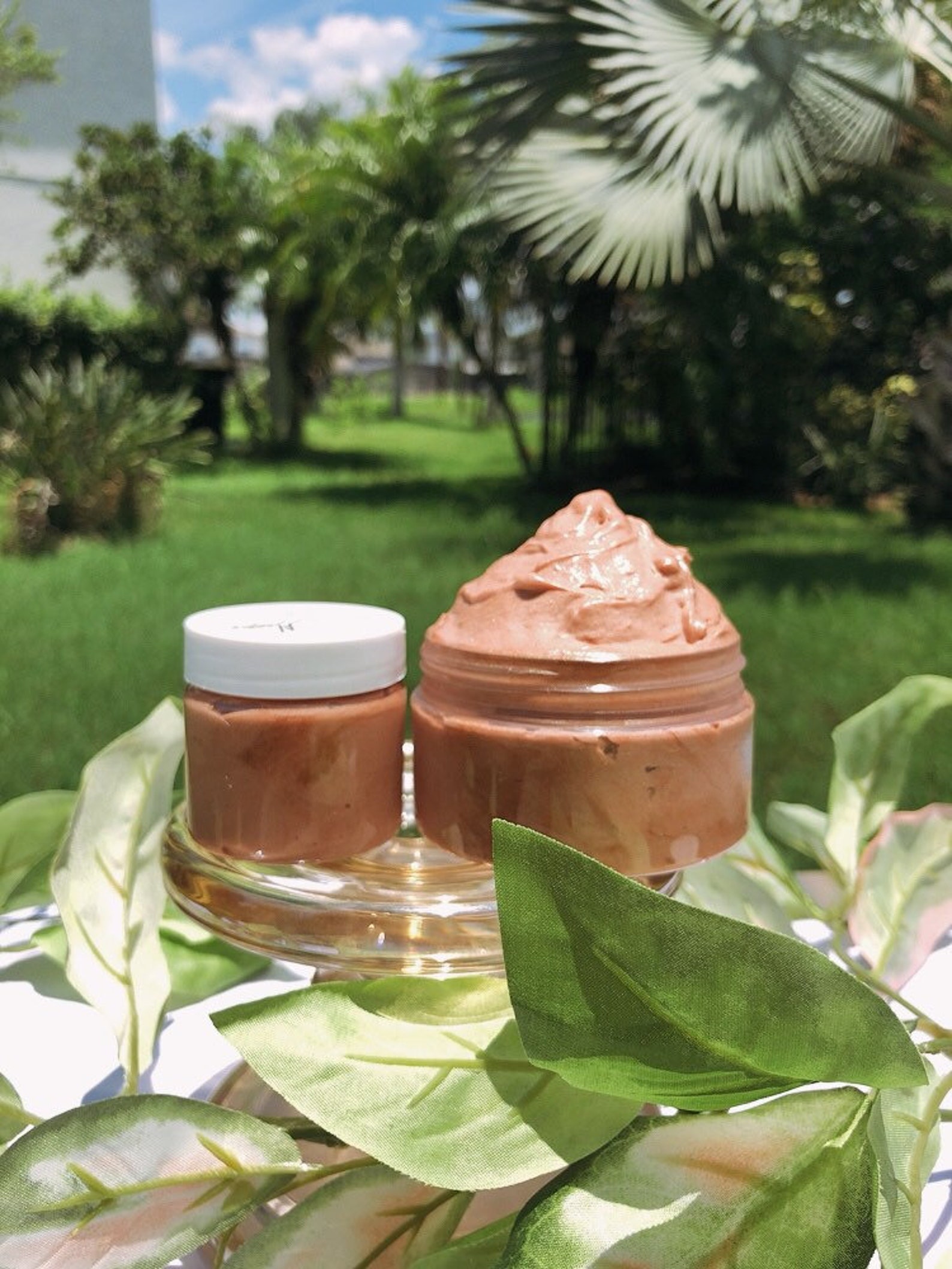 Pigmented Organic Glow Butter Tropical Scented Body Butter Body Bronzer