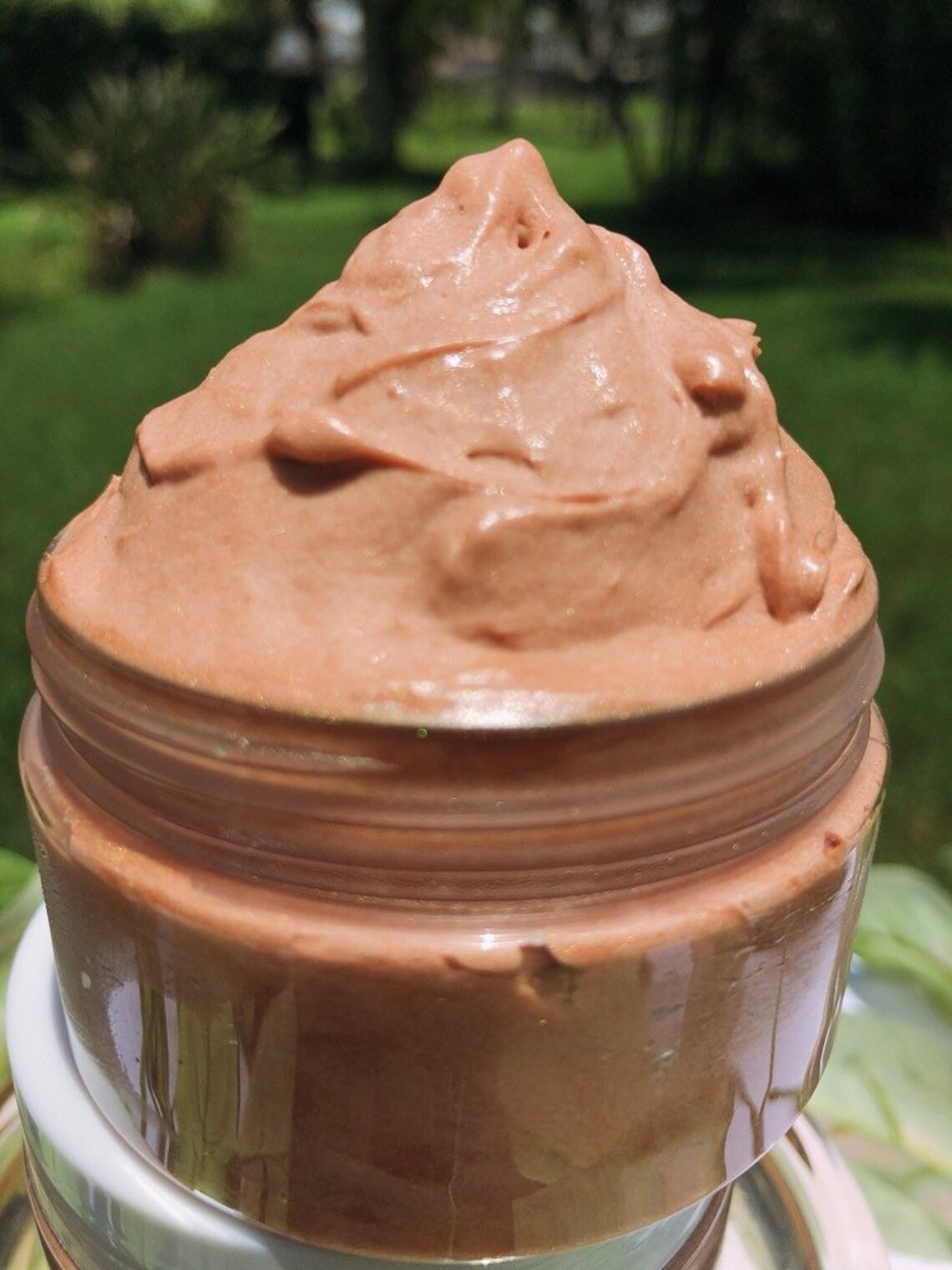 Pigmented Organic Glow Butter Tropical Scented Body Butter Body Bronzer