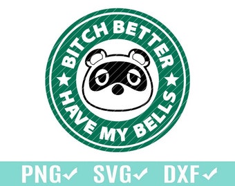 Download Free Animal Crossing Logo Etsy SVG Cut Files