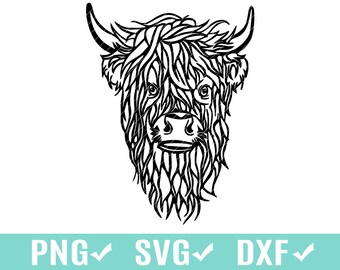 Download Highland Cattle Svg Etsy