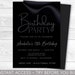 Gold and Silver Birthday Invitation, Editable Party Invite, Silver and ...
