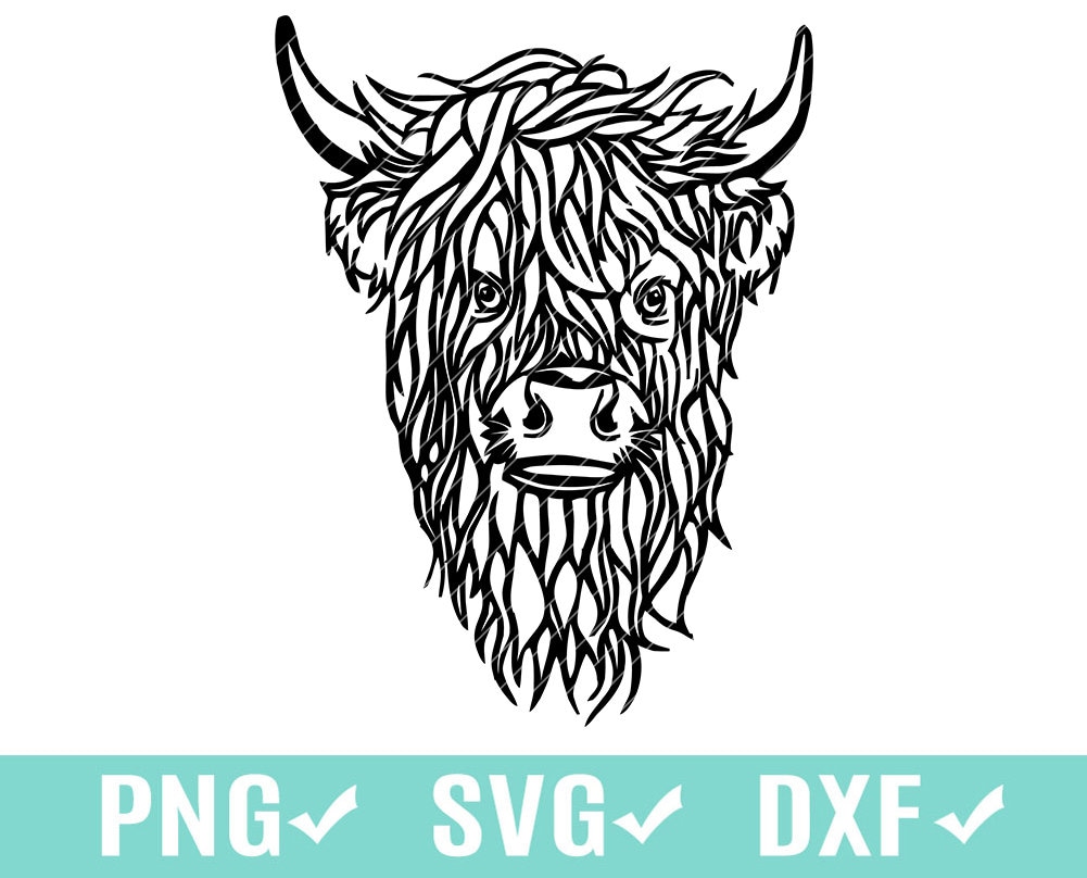 Free Free 121 Highland Cattle Svg SVG PNG EPS DXF File