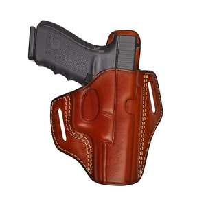 Ledertasche für CZ 75B, 75D, SP01, P01, P07, P10S, Shadow 2, 2075 Rami - Echtleder
