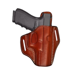 HK 45, VP9, P30 Leather Holster - H&K Leather Holster - Genuine Leather - Fast Draw - Handmade