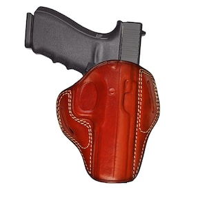 Sig Sauer Leather Belt Holster - Brown or Black - Genuine Leather