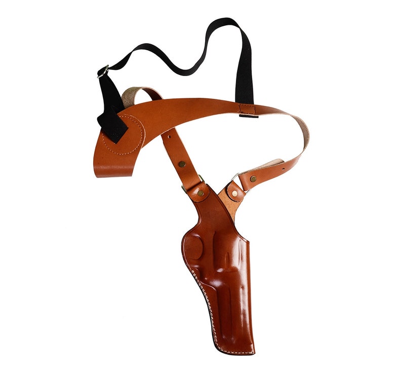 Colt Python 357 Magnum Shoulder Leather Holster Brown or Etsy
