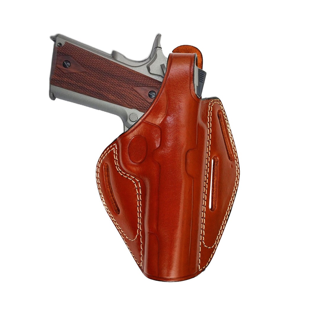 Leather Holster Fits CZ 75B, 75D, SP01, P01, P07, P10S, Shadow 2, 2075