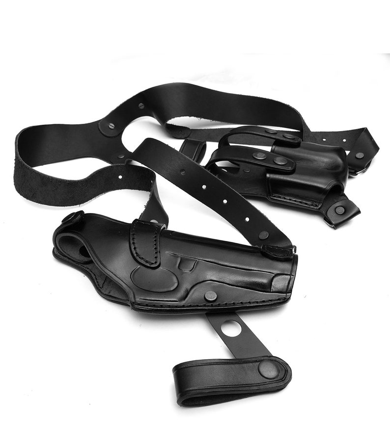 Ruger GP100 Horizontal Shoulder Holster Etsy