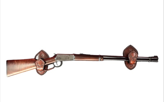 HANDIFEI Set Di 2 Pezzi Porta Pistole Supporto A Parete Gancio Per Fucile Fucili Da Caccia