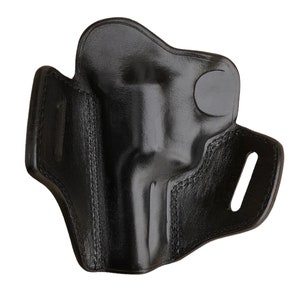Specialmönstrat läderhölster passar Ruger GP100 eller SP101 bild 10