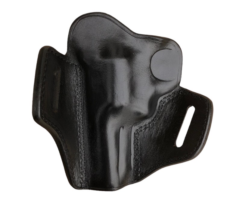 Specialmönstrat läderhölster passar Ruger GP100 eller SP101 bild 10