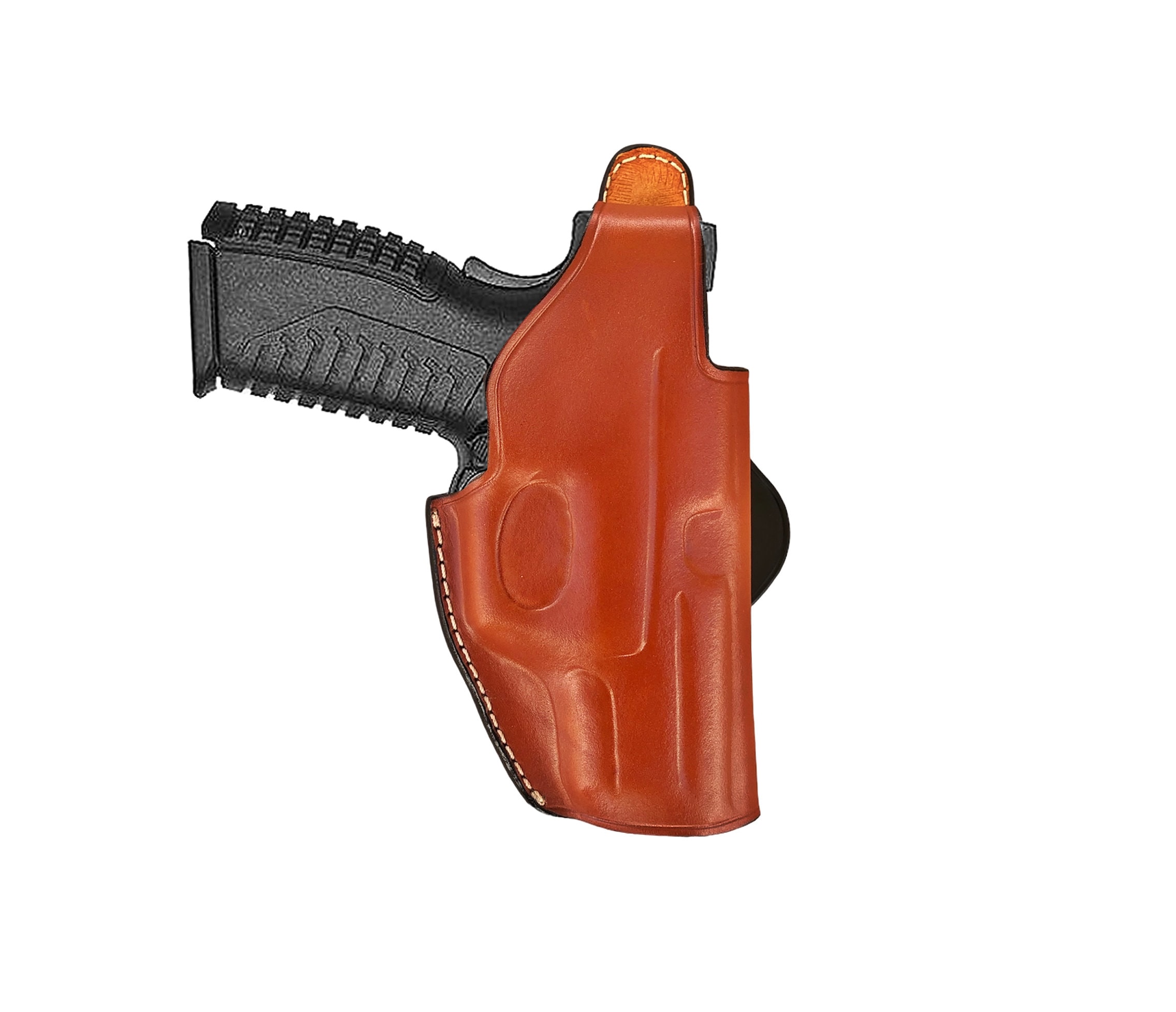 Leather 9mm holster -  France