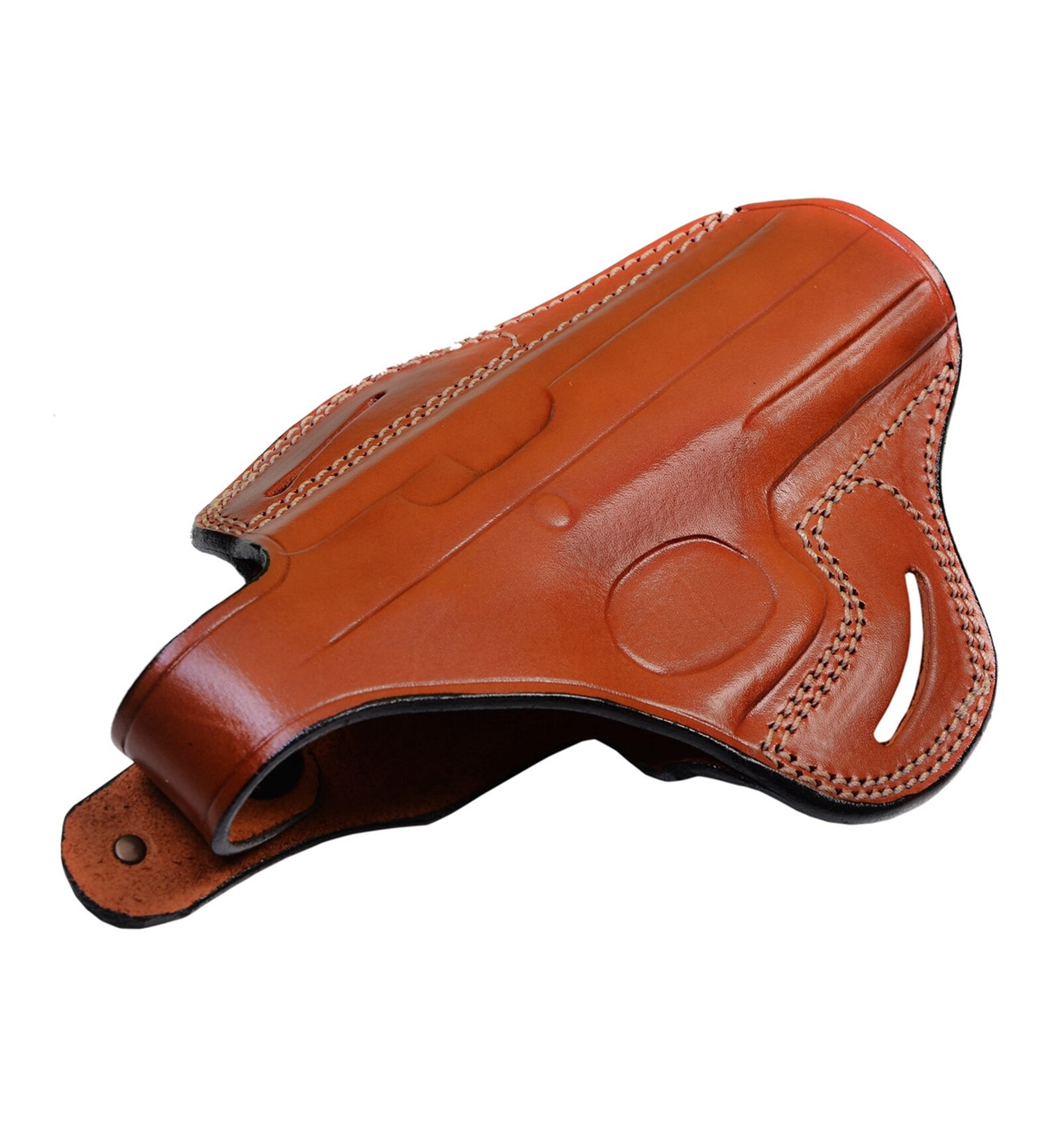 Cebeci Arms Brown Leather Front Pocket Holster For Taurus Millennium G2, G2S, G2C (Ambidextrous, No Laser)