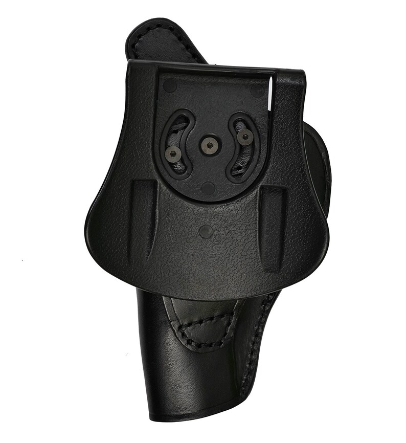 Leather Paddle Holster Fits Ruger GP100 & SP101 image 10