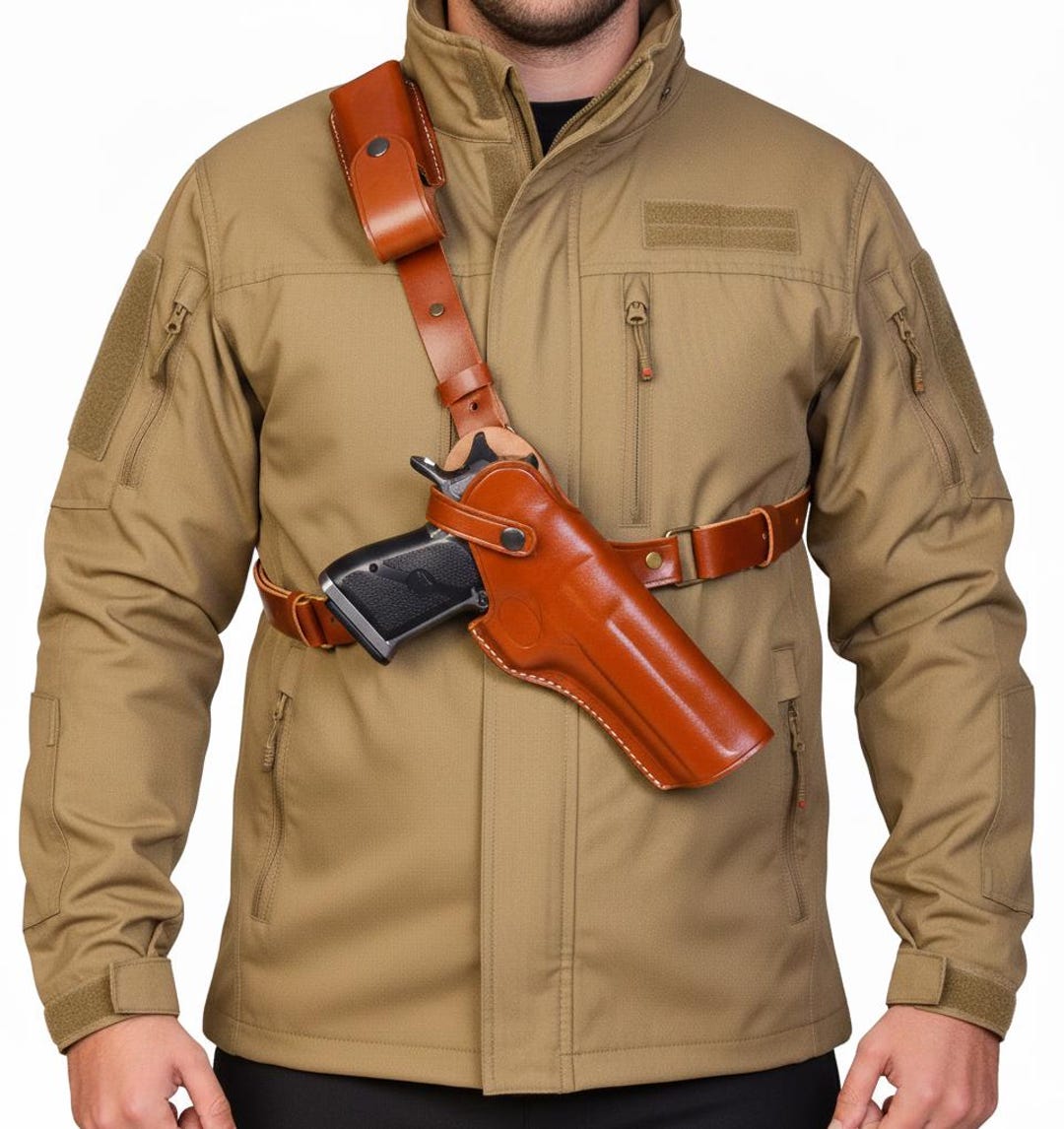 ホルスター・ポリスリボルバー・私服用カールコード3点セット デザート