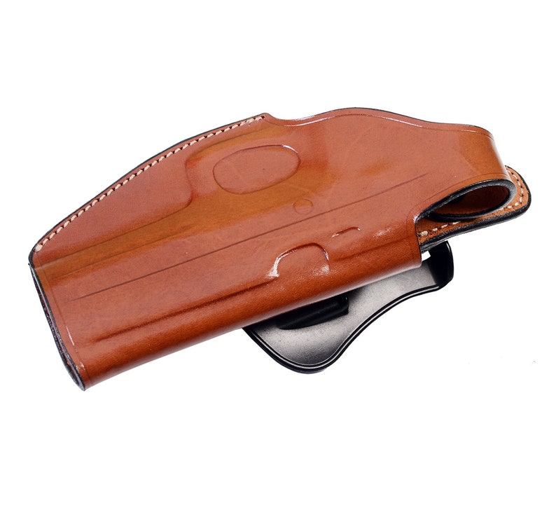 Kimber Micro 9 Paddle Leather Holster Thumb Break Brown or Etsy