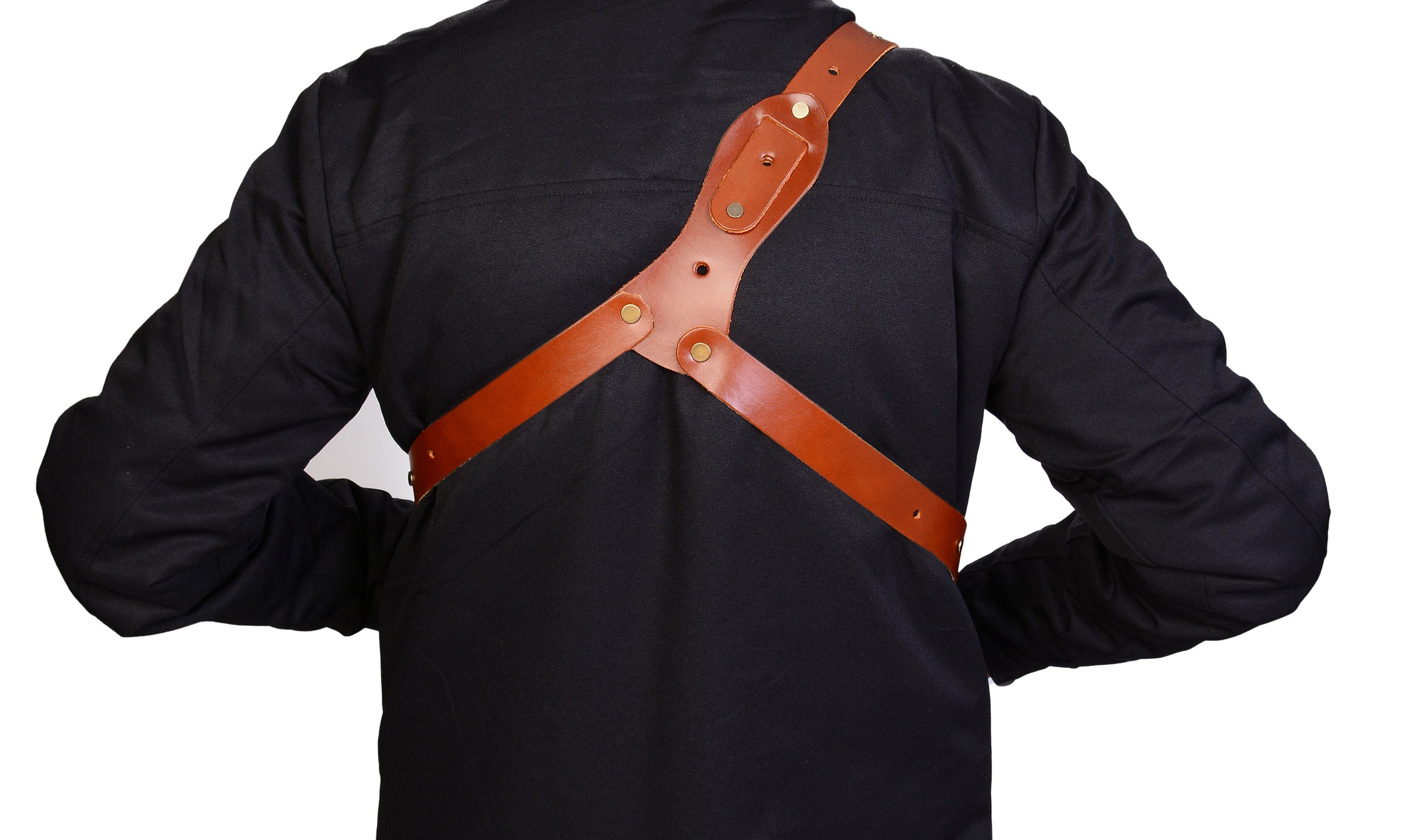 Handmade Leather Chest Holster Fits S\u0026W Model 686 10 19 60, Premium Leather  - Etsy, image size:3000x1781