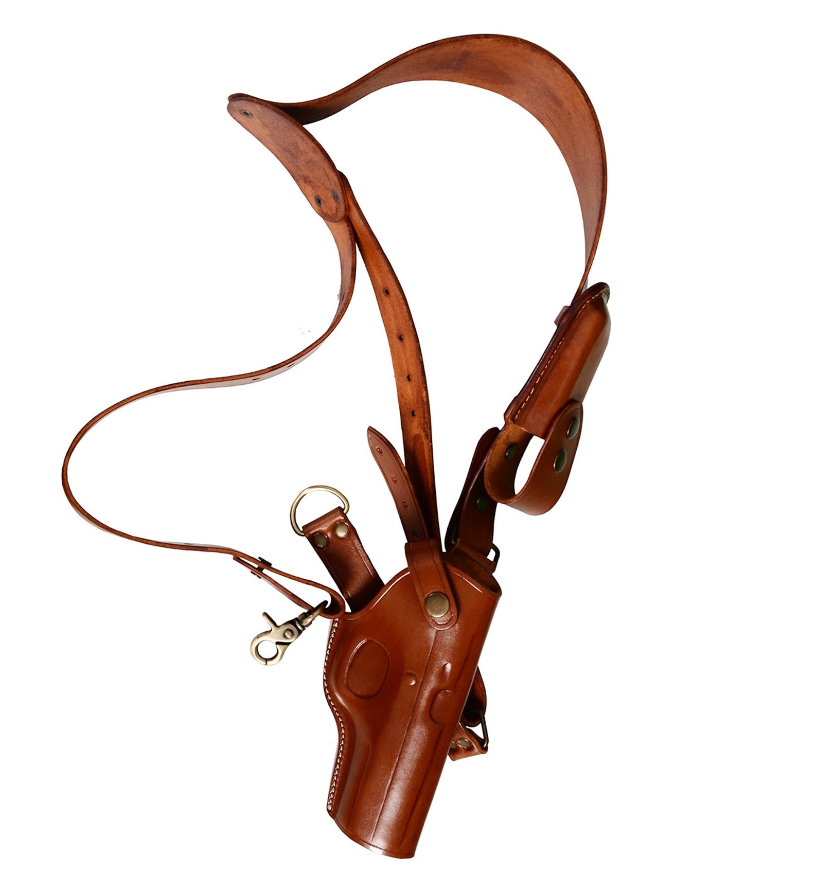 Colt 1911 Leather Chest Holster Genuine Leather 1911 Chest Etsy