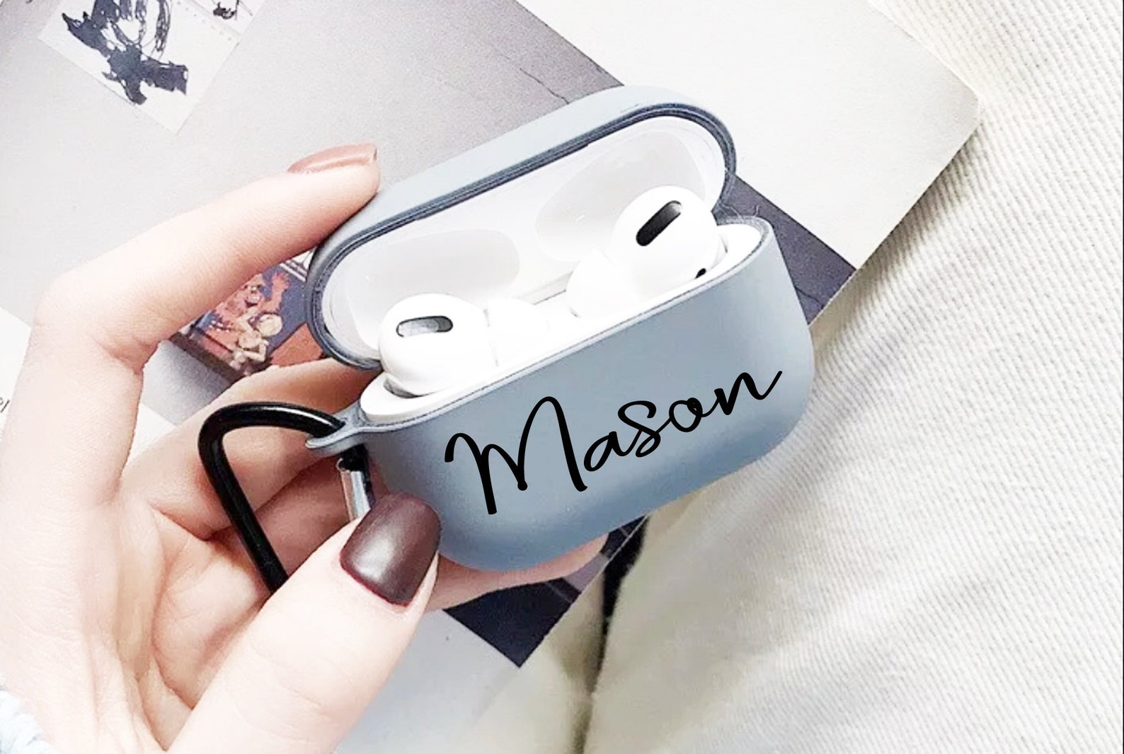 Labs Engraved Custom Name Airpod Pro Protective Customized Etsy