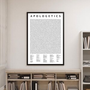 Apologetics 101 Giant Word Search Poster on Premium Quality Paper