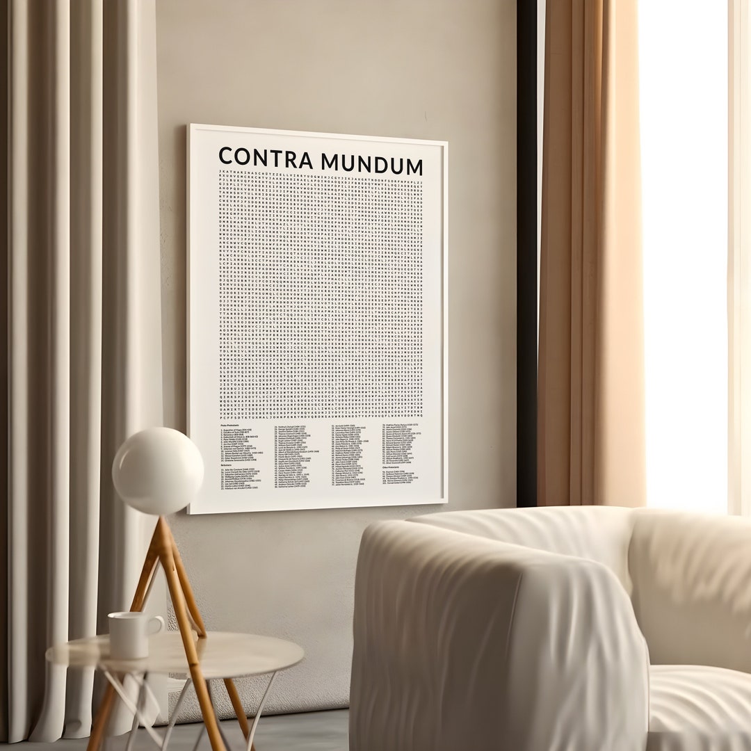 Protestant Reformers Word Search Poster - Etsy