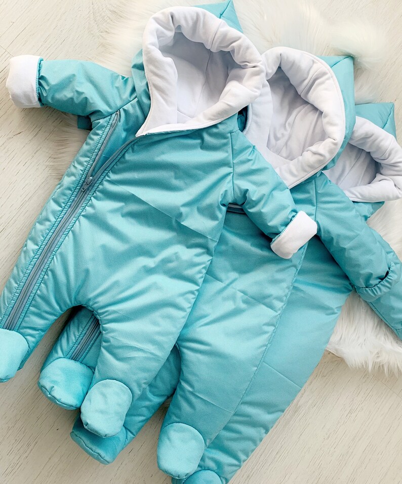 newborn baby snowsuit unisex