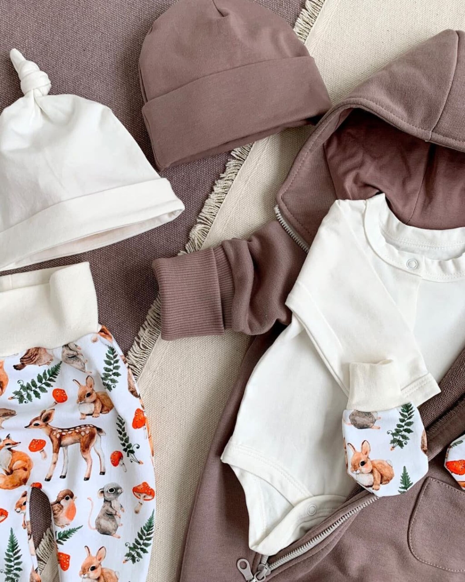 Coming home outfit Gender neutral baby clothes animal Baby Etsy