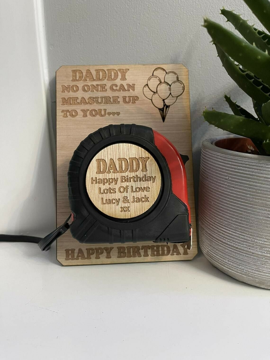 Personnalisé Love You Daddy Cadeaux D'anniversaire Pour Papa Papa Grand-Père Oncle mâle lui