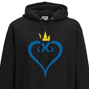 Kingdom Hearts - Logo - Icon - Adults Unisex fit Hoodie
