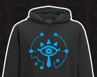 Sheikah slate - The Legend of Zelda - Breath of the Wild - Tears of the Kingdom - Kids Hoodie - Childrens Hooded Sweatshirt