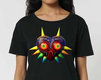 ゼルダの伝説 ムジュラの仮面 トライフォース ユニセックス Tシャツ