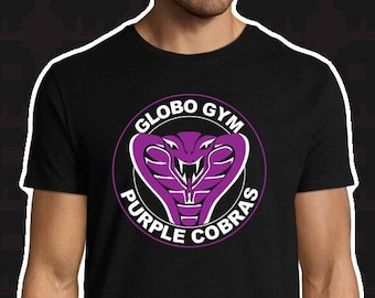 ドッジボール - パープルコブラス - Globo Gym - メンズフィットTシャツ