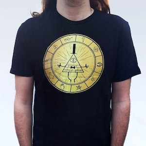 Gravity Falls Bill Cipher Mens size small - XXL T-shirt