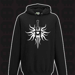 Dragon Age inquisition logo Adults Hoodie/Hooded Sweatshirt sizes S-XXL