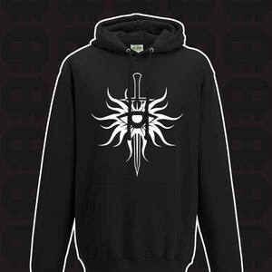 Dragon Age Inquisition Logo Adults Hoodie hooded Sweatshirt Sizes S XXL Etsy Canada