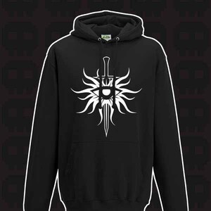 Dragon Age inquisition logo Adults Hoodie/Hooded Sweatshirt sizes S-XXL