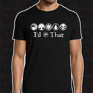 Magic the Gathering Eu escolheria isso Camiseta masculina tamanho pequeno - XXL