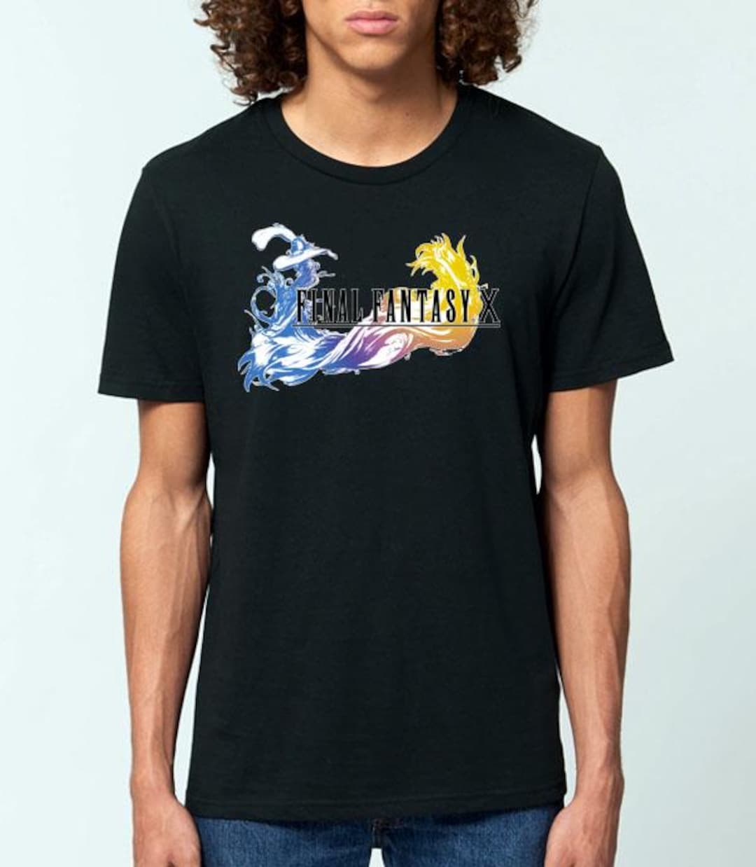 Final Fantasy X - FFX - FF10 - Original Logo - Mens Fit T-shirt - Etsy