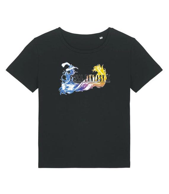 Final Fantasy X - FFX - FF10 - Original Logo - Womens Fit T-shirt