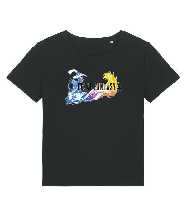 Final Fantasy X - FFX - FF10 - Original Logo - Womens Fit T-shirt