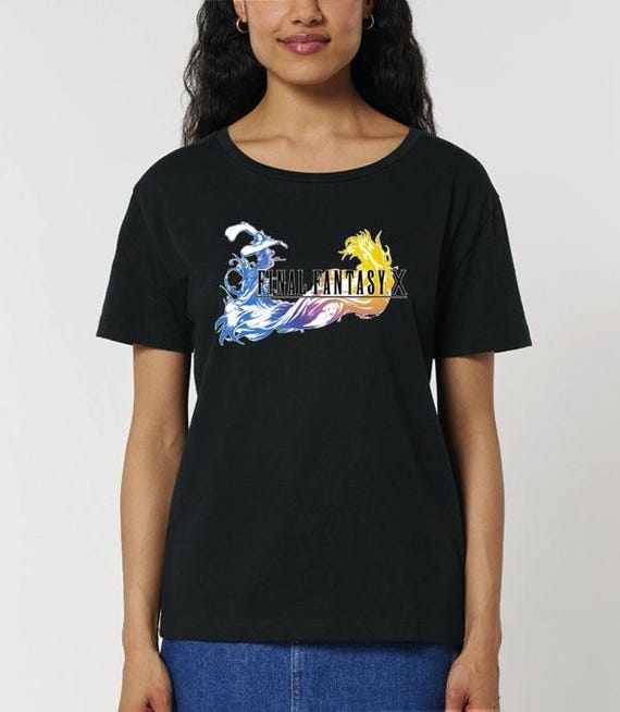 Final Fantasy X - FFX - FF10 - Original Logo - Womens Fit T-shirt