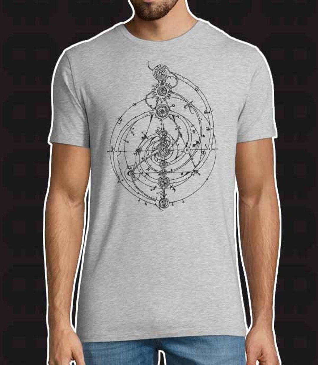 The Dark Crystal Dream Spiral Long Sleeve T-Shirt main image 1